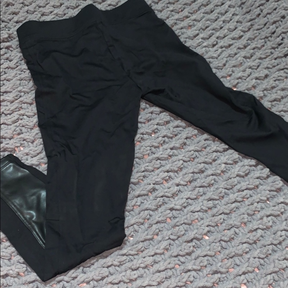 NWT Black Leather Leggings 🖤 - Picture 5 of 5